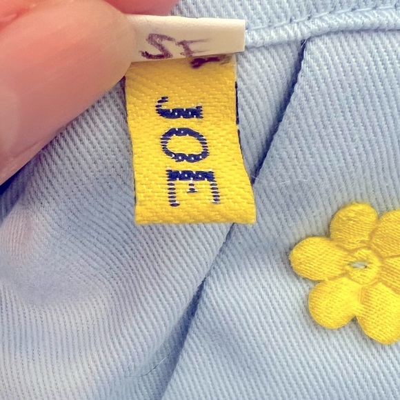 Vintage 70s 80s Flower Applique & Ribbon Embellished High Waisted Shorts. Size S - Picture 8 of 12